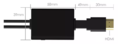 HDMI Cable mirroring for iOS and Android